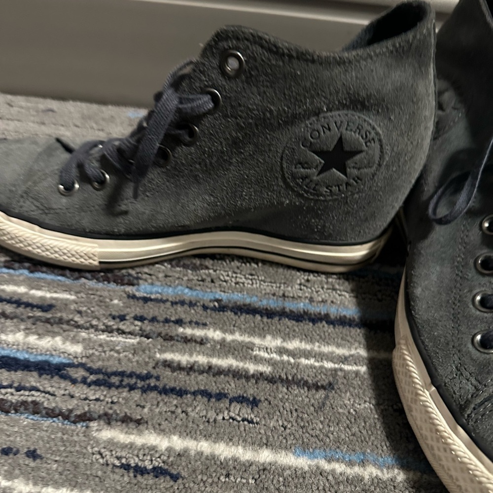 Converse Charcoal High-Top Sneakers